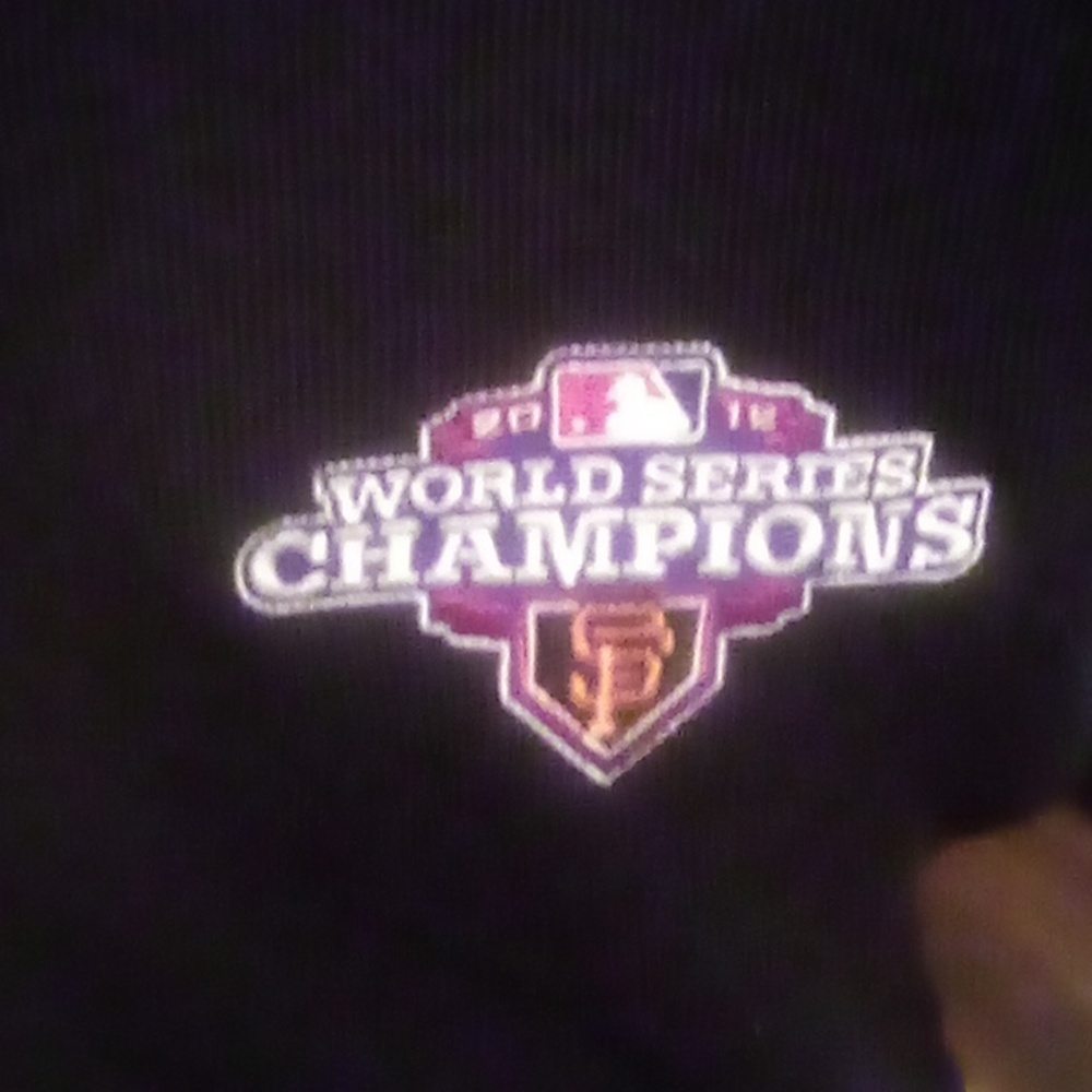 World Series Champions SF (San Francisco Giants Major League Baseball Jersey L